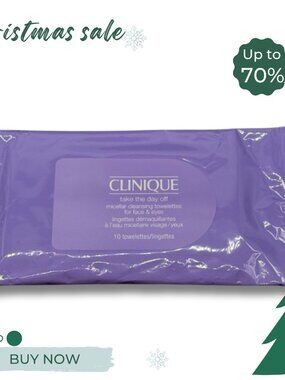 Clinique Take The Day Off Cleansing Towelettes (10 Towelettes)